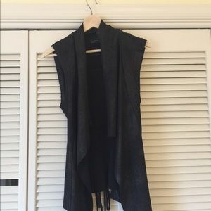 Zara drape vest
